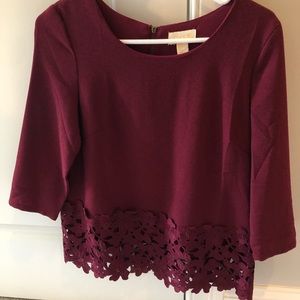 Lucy and Laurel crochet bottom top